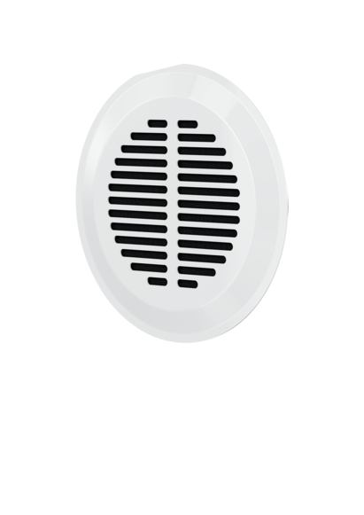 STIEBEL ELTRON Luftverteilsystem LVE WGW 125 Luftgitter weiß - 239130