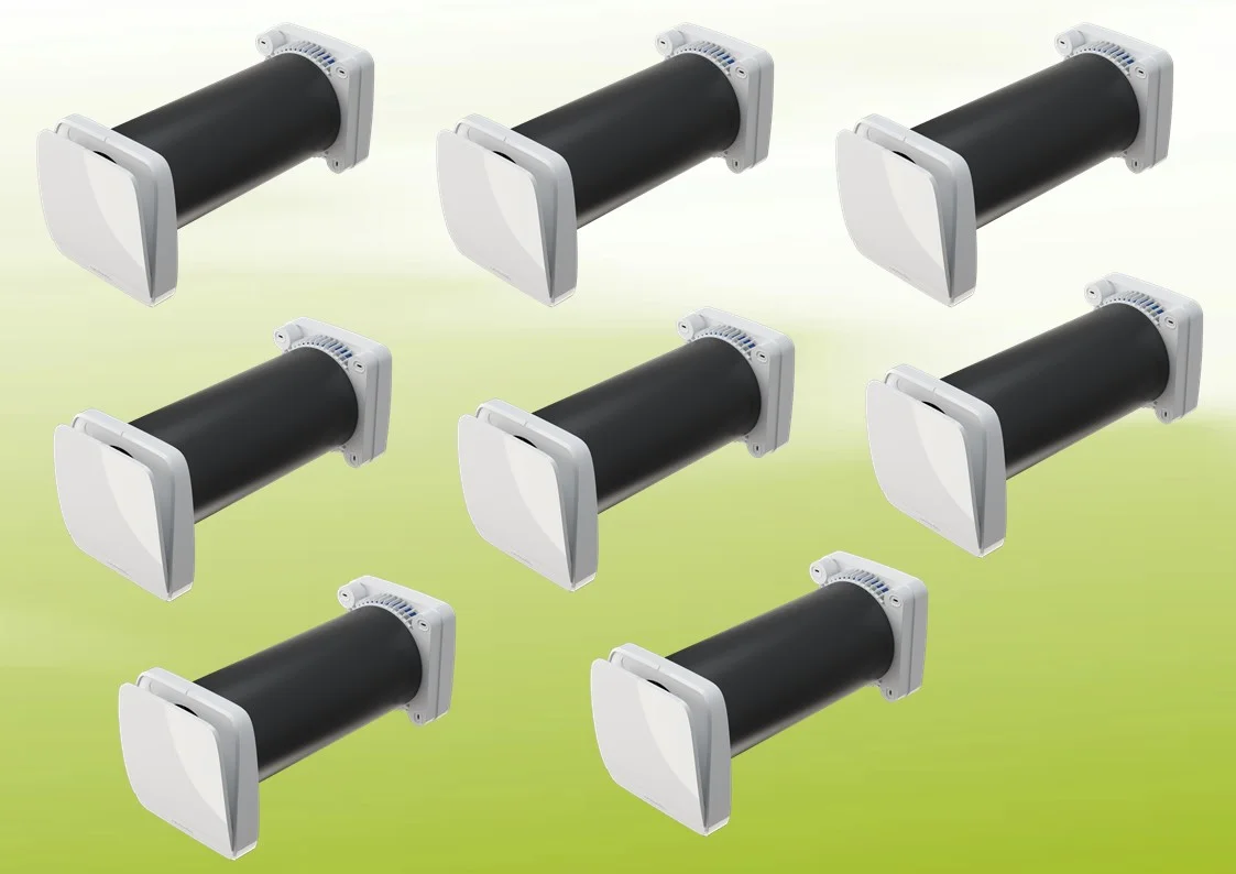 8x Südwind Ambientika wireless+ Lüftungsset