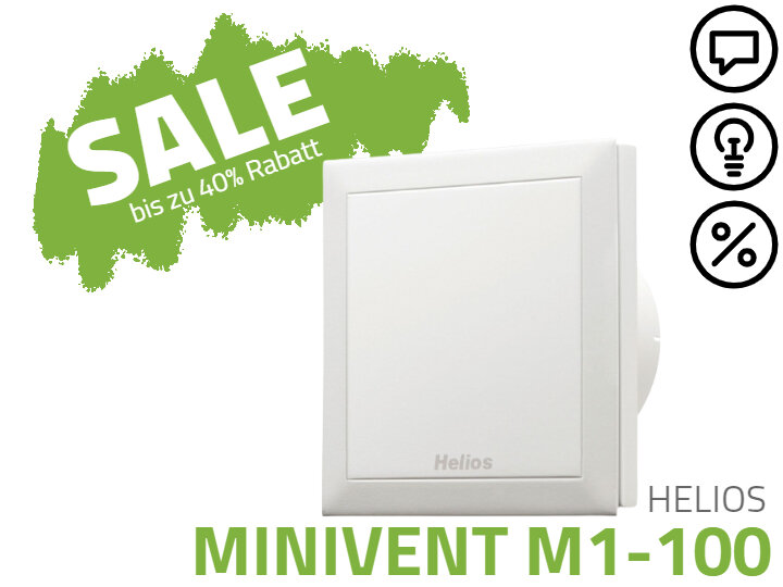 Produktbild des MiniVent M1-100 von Helios