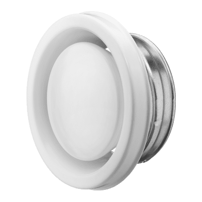 Helios BTV 100 - Brandschutz-Tellerventil m. Einbauring - 02634