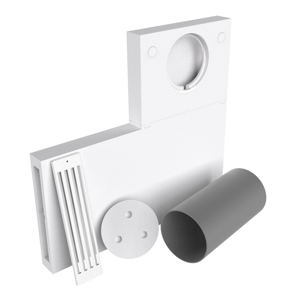 Rohbauset Laibung für x-Well D11 und D12 von Kermi