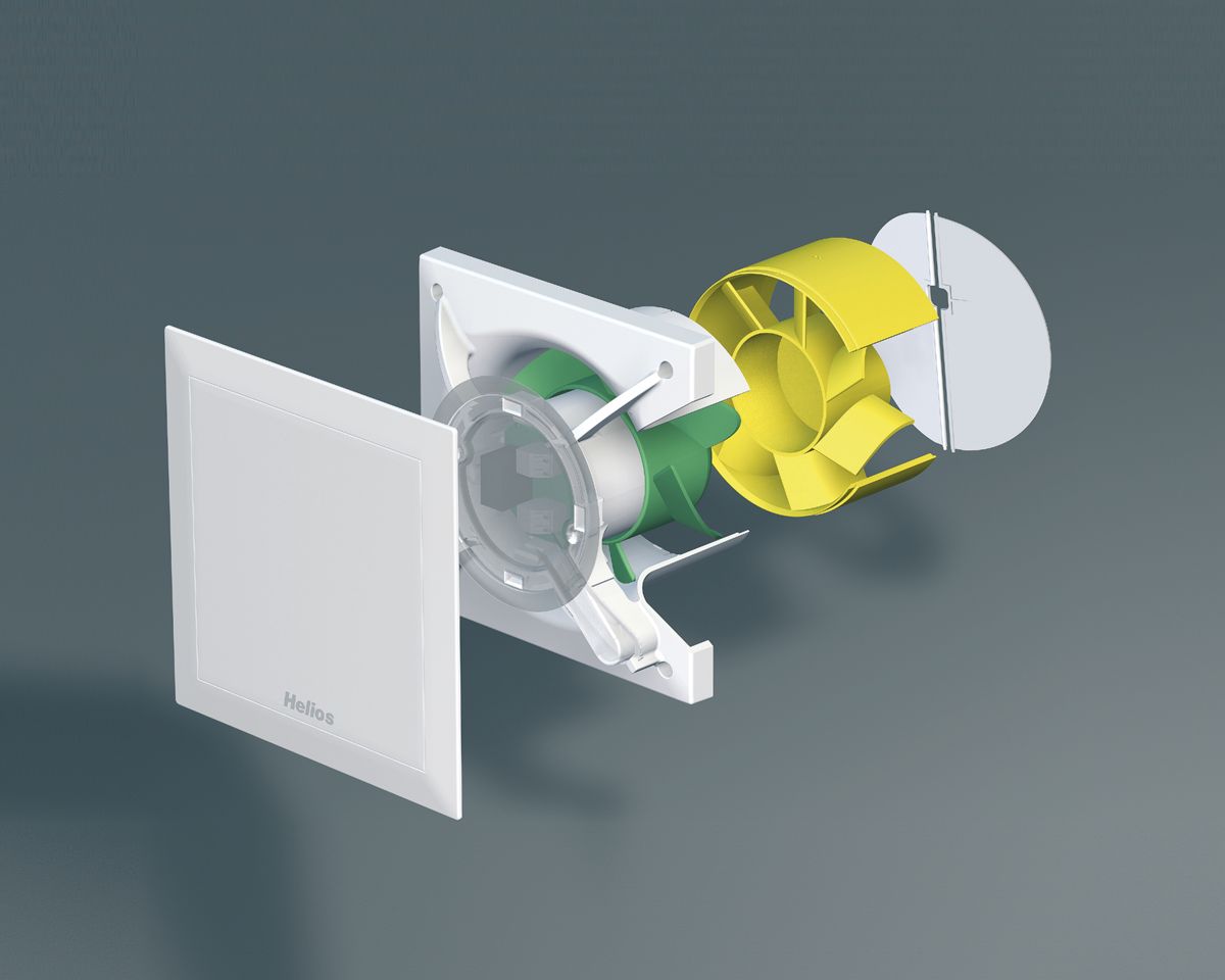 Explosion Kleinlüfter MiniVent M1 von Helios Ventilatoren